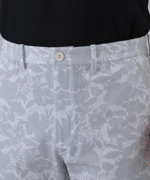 St ANDREWS(セントアンドリュース)の「【St ANDREWS】【吸水速乾】【ストレッチ】シャドーボタニカルプリントショートパンツ (MENS)(その他パンツ・メンズ・ベージュ/ホワイト・L/LL/M)」の7枚目の写真