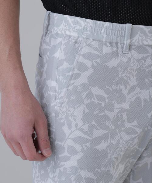 St ANDREWS(セントアンドリュース)の「【St ANDREWS】【吸水速乾】【ストレッチ】シャドーボタニカルプリントショートパンツ (MENS)(その他パンツ・メンズ・ベージュ/ホワイト・L/LL/M)」の9枚目の写真