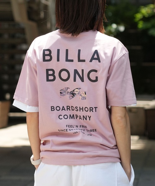 BILLABONG(ビラボン)の「BILLABONG メンズ SUN SCREEN Tシャツ 【2026年夏モデル】/ビラボン接触冷感バックプリント半袖Tシャツ(Tシャツ/カットソー・メンズ・ブラック/ピンク系その他/オフホワイト/ブルー系その他2・SMALL/MEDIUM/LARGE/X-LARGE)」の4枚目の写真
