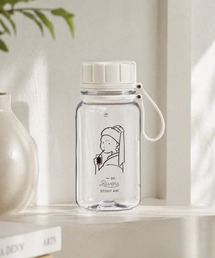 MILLION CARATS（ミリオンカラッツ）の「【軽量約115g・完全密閉・BPAフリー・ストラップ付き水筒】《Rivers/リバーズ》- スタウト エア 400 COFFEE BOY -コーヒーも保存も楽しめる、大人のマルチユースクリアボトル（水筒）」