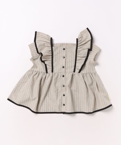 maarook（マルーク）の「コットンリネンフリルチュニック（その他トップス・キッズ・オートミール・130cm/120cm/110cm）」の8枚目の写真