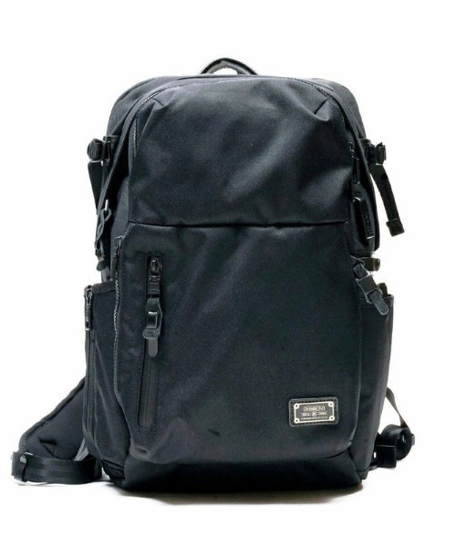 AS2OV(アッソブ)の「【AS2OV/アッソブ】 CORDURA DOBBY 305D EXPANSION DAYPACK / デイパック(バックパック/リュック・メンズ・カーキ/ブラック・FREE)」の3枚目の写真