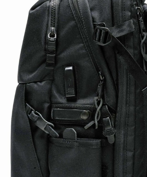 AS2OV(アッソブ)の「【AS2OV/アッソブ】 CORDURA DOBBY 305D EXPANSION DAYPACK / デイパック(バックパック/リュック・メンズ・カーキ/ブラック・FREE)」の13枚目の写真