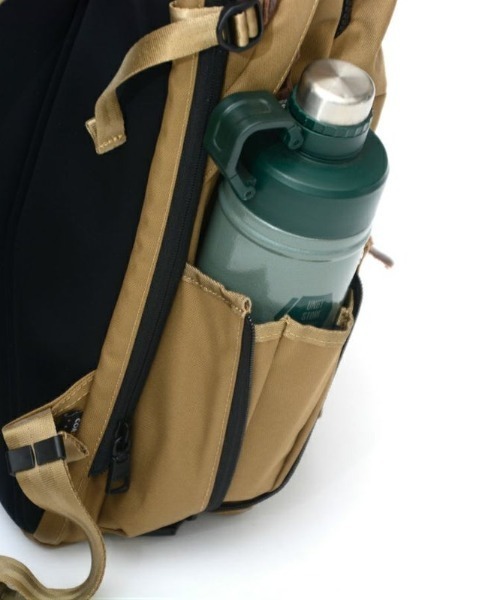 AS2OV(アッソブ)の「【AS2OV/アッソブ】 CORDURA DOBBY 305D EXPANSION DAYPACK / デイパック(バックパック/リュック・メンズ・カーキ/ブラック・FREE)」の20枚目の写真