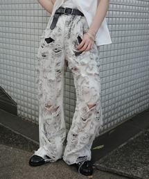 Ameri | MEDI MAX DAMAGE DENIM(デニムパンツ)