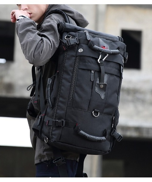 BACKYARD FAMILY(バックヤードファミリー)の「バックパック40L bcbag08(バックパック/リュック・メンズ・グリーン/ブラック・FREE)」の9枚目の写真