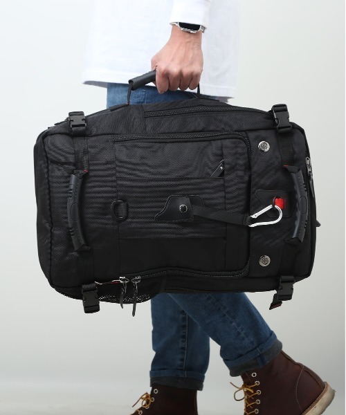 BACKYARD FAMILY(バックヤードファミリー)の「バックパック40L bcbag08(バックパック/リュック・メンズ・グリーン/ブラック・FREE)」の10枚目の写真