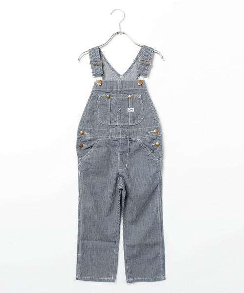 Lee（リー）の「【Lee×CIAOPANICTYPY】コラボデニムオーバーオール（デニムパンツ・キッズ・ブルー/ネイビー/その他18/ホワイト・115/130/145/100）」の4枚目の写真