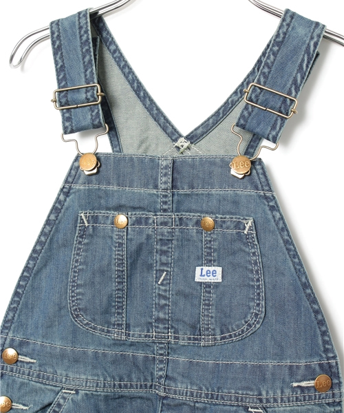 Lee（リー）の「【Lee×CIAOPANICTYPY】コラボデニムオーバーオール（デニムパンツ・キッズ・ブルー/ネイビー/その他18/ホワイト・115/130/145/100）」の16枚目の写真