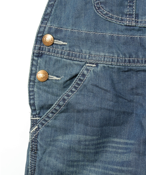 Lee（リー）の「【Lee×CIAOPANICTYPY】コラボデニムオーバーオール（デニムパンツ・キッズ・ブルー/ネイビー/その他18/ホワイト・115/130/145/100）」の10枚目の写真