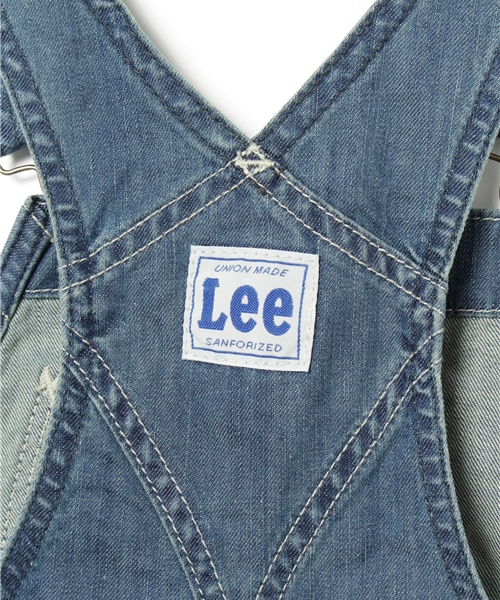 Lee（リー）の「【Lee×CIAOPANICTYPY】コラボデニムオーバーオール（デニムパンツ・キッズ・ブルー/ネイビー/その他18/ホワイト・115/130/145/100）」の13枚目の写真