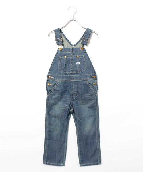 Lee（リー）の「【Lee×CIAOPANICTYPY】コラボデニムオーバーオール（デニムパンツ・キッズ・ブルー/ネイビー/その他18/ホワイト・115/130/145/100）」の5枚目の写真