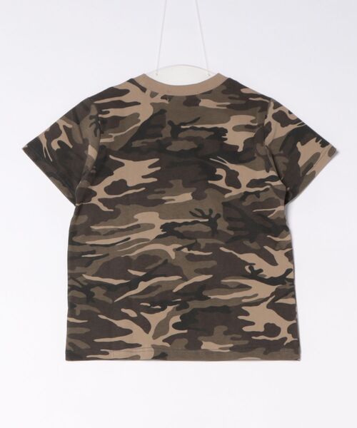 a.p.o.v.(エーピーオービー)の「a.p.o.v. クロップド丈ナンバリングレイヤーY2Kプリントカモフラ柄Tシャツ(レディース)(Tシャツ/カットソー・レディース・チャコール/ベージュ/カーキ・ONESIZE)」の4枚目の写真