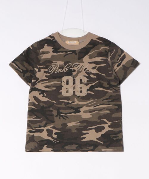 a.p.o.v.(エーピーオービー)の「a.p.o.v. クロップド丈ナンバリングレイヤーY2Kプリントカモフラ柄Tシャツ(レディース)(Tシャツ/カットソー・レディース・チャコール/ベージュ/カーキ・ONESIZE)」の10枚目の写真