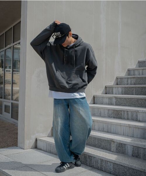 DESIRED(デシレッド)の「ピグメントグラフィックフードパーカー-FASK5107B09(パーカー・レディース・ダークグレー・MEDIUM/LARGE/X-LARGE)」の9枚目の写真
