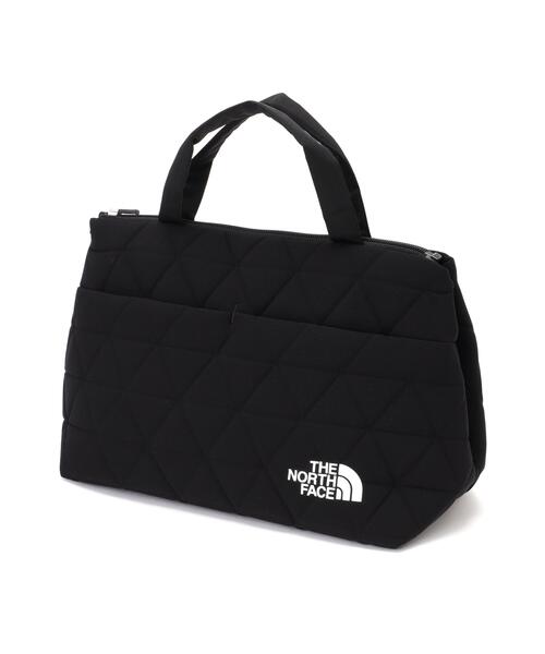 THE NORTH FACE(ザノースフェイス)の「THE NORTH FACE /ザ・ノース・フェイス/Geoface Box Tote(トートバッグ・レディース・ブラック/アイボリー・F)」の3枚目の写真