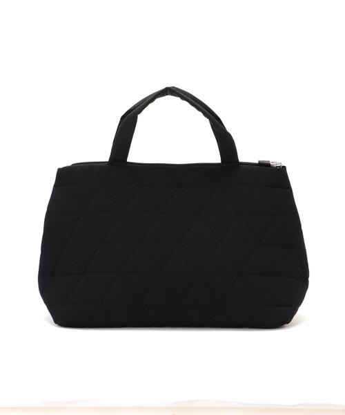 THE NORTH FACE(ザノースフェイス)の「THE NORTH FACE /ザ・ノース・フェイス/Geoface Box Tote(トートバッグ・レディース・ブラック/アイボリー・F)」の4枚目の写真