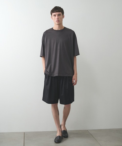 KANEMASA PHIL.(カネマサフィル)の「【KANEMASA PHIL.】別注 36G Wool SS Tee(Tシャツ/カットソー・メンズ・ダークグレー・L/M)」の5枚目の写真