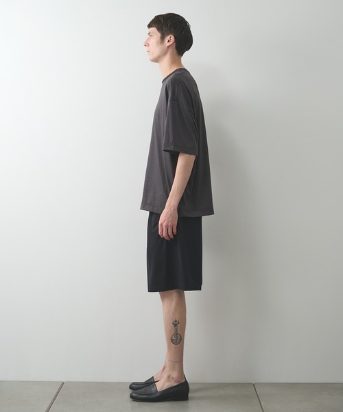 KANEMASA PHIL.(カネマサフィル)の「【KANEMASA PHIL.】別注 36G Wool SS Tee(Tシャツ/カットソー・メンズ・ダークグレー・L/M)」の3枚目の写真