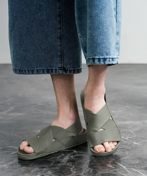 THE NORTH FACE（ザノースフェイス）の「THE NORTH FACE ザ・ノースフェイス LUX BANDED SANDALクロスバンドサンダル（サンダル・メンズ・カーキ/ライトベージュ/ブラック・23cm/24cm/25cm/26cm/27cm/28cm）」の20枚目の写真