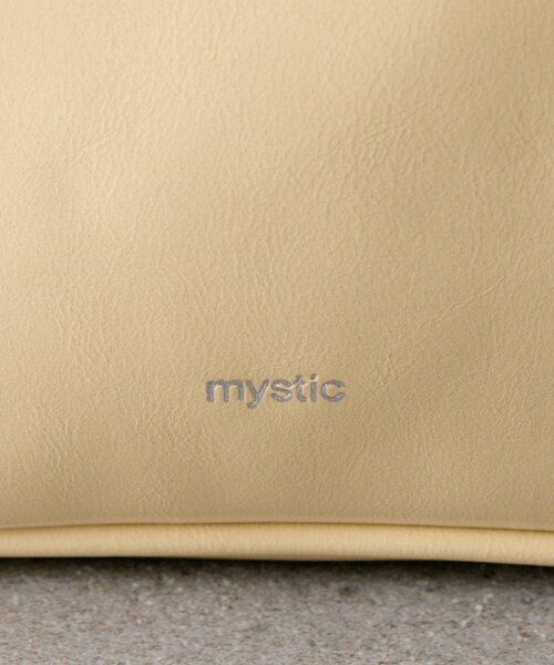 mystic（ミスティック）の「結び目ハンドルBAG（トートバッグ・レディース・アイボリー/イエロー・ONE SIZE）」の21枚目の写真