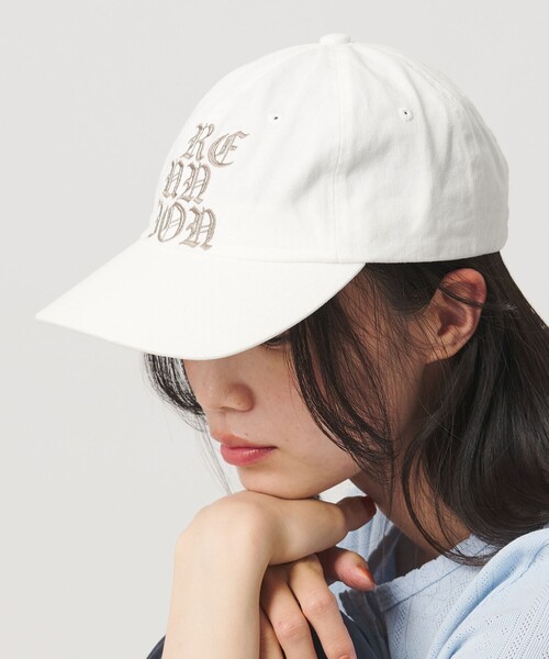 BEAUTY&YOUTH UNITED ARROWS(ビューティーアンドユースユナイテッドアローズ)の「【別注】<s/e/o>REUNION キャップ(ハット・レディース・ホワイト・FREE)」の1枚目の写真