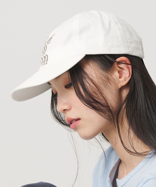 BEAUTY&YOUTH UNITED ARROWS(ビューティーアンドユースユナイテッドアローズ)の「【別注】<s/e/o>REUNION キャップ(ハット・レディース・ホワイト・FREE)」の2枚目の写真