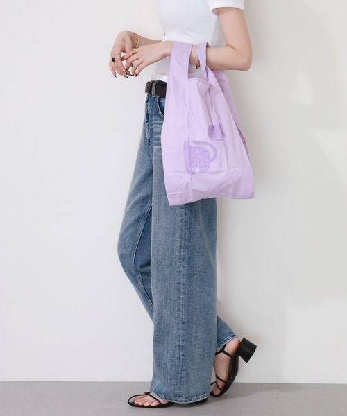 392 plusm(サンキューニプリュスエム)の「392plusm 392PLUSM TC ECO BAG_S サンキューニプリュスエム TC エコバッグ S(エコバッグ/サブバッグ・メンズ・ブラック系1/パープル系1/グリーン系9・ONE)」の17枚目の写真