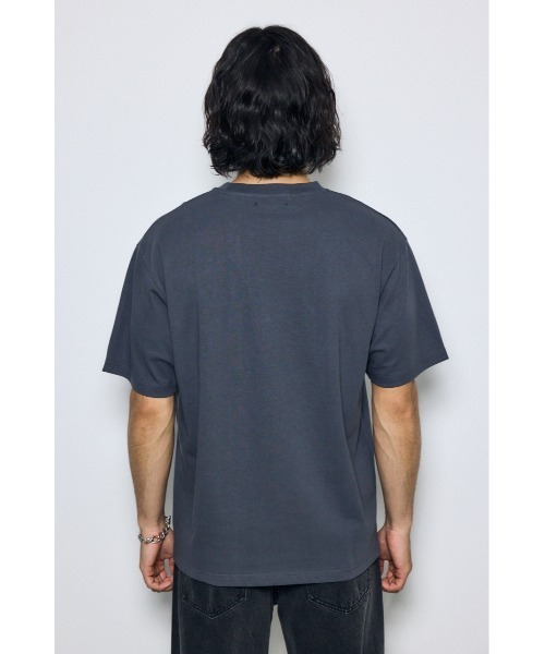 AZUL by moussy(アズールバイマウジー)の「エンボスロゴTシャツ(Tシャツ/カットソー・メンズ・ホワイト/ライトブルー/ライトブラック・LARGE/MEDIUM)」の15枚目の写真