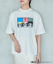 cross marche（クロスマルシェ）の「【The Powerpuff Girls/パワーパフ_ガールズ 】オーバーサイズ半袖プリントTシャツ/ Over Harf Sleeve T-shirt《UNISEX》（Tシャツ/カットソー）」