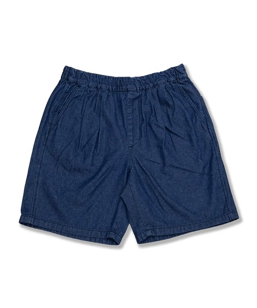 UNIVERSAL OVERALL（ユニバーサルオーバーオール）の「UNIVERSAL OVERALL CHILLPAN TAPERED SHORTS（その他パンツ・メンズ・ブルー/ネイビー/カーキ/パープル・L/M）」の8枚目の写真