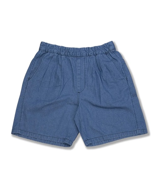 UNIVERSAL OVERALL（ユニバーサルオーバーオール）の「UNIVERSAL OVERALL CHILLPAN TAPERED SHORTS（その他パンツ・メンズ・ブルー/ネイビー/カーキ/パープル・L/M）」の10枚目の写真