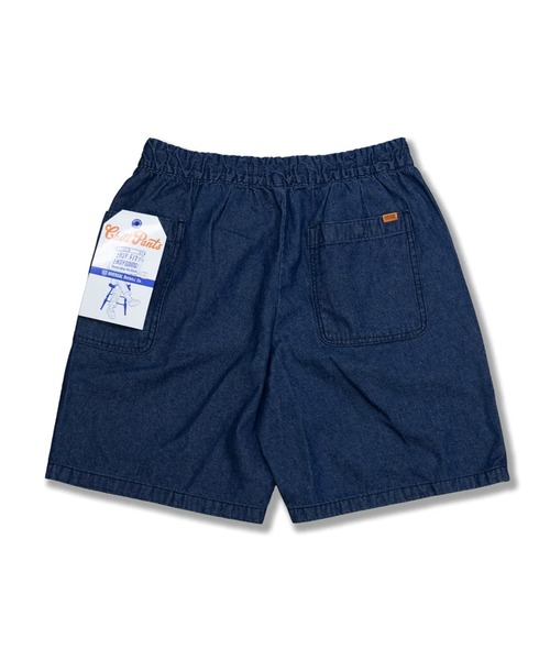 UNIVERSAL OVERALL（ユニバーサルオーバーオール）の「UNIVERSAL OVERALL CHILLPAN TAPERED SHORTS（その他パンツ・メンズ・ブルー/ネイビー/カーキ/パープル・L/M）」の9枚目の写真