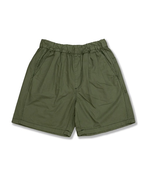UNIVERSAL OVERALL（ユニバーサルオーバーオール）の「UNIVERSAL OVERALL CHILLPAN TAPERED SHORTS（その他パンツ・メンズ・ブルー/ネイビー/カーキ/パープル・L/M）」の5枚目の写真