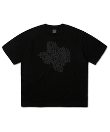 TEXAS HALF SLEEVE TEE (BLACK)