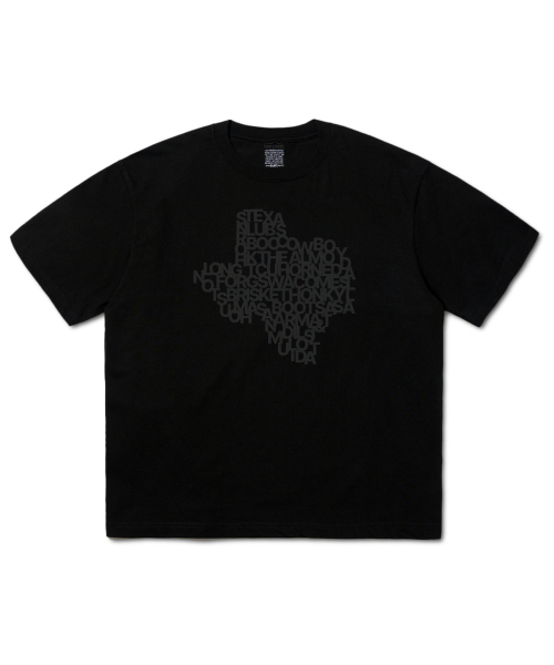 DURTの「TEXAS HALF SLEEVE TEE (BLACK)(Tシャツ/カットソー・レディース・その他・SMALL/MEDIUM/LARGE/X-LARGE)」の1枚目の写真