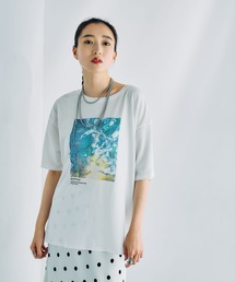 LEPSIM | アソートフォトプリントT 898359(Tシャツ/カットソー)