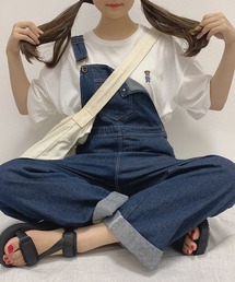 Cham.（チャム）の「オーバーサイズデニムオーバーオール（サロペット/オーバーオール）」