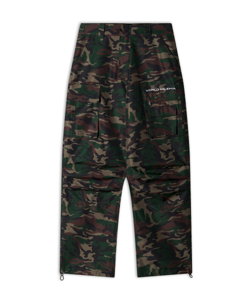 WORLDDILEMA(ワールドジレンマ)の「Woven Pocket Cargo Pants (Camo)(その他パンツ・レディース・その他・FREE)」の1枚目の写真