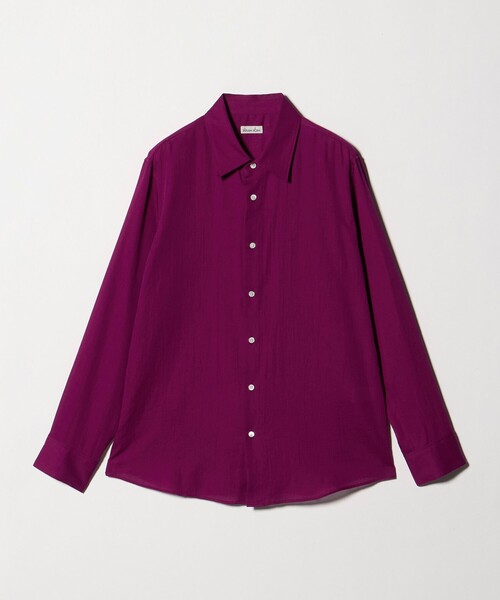 Steven Alan(スティーブンアラン)の「<Steven Alan>ドビー サテン シャツ(シャツ/ブラウス・レディース・ブラック/ピンク/ナチュラル・S/M)」の20枚目の写真