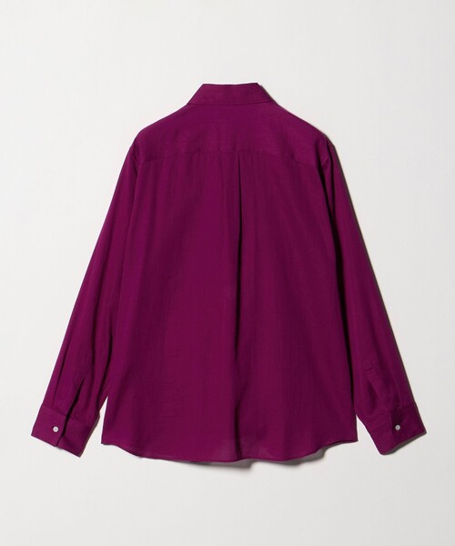 Steven Alan(スティーブンアラン)の「<Steven Alan>ドビー サテン シャツ(シャツ/ブラウス・レディース・ブラック/ピンク/ナチュラル・S/M)」の21枚目の写真