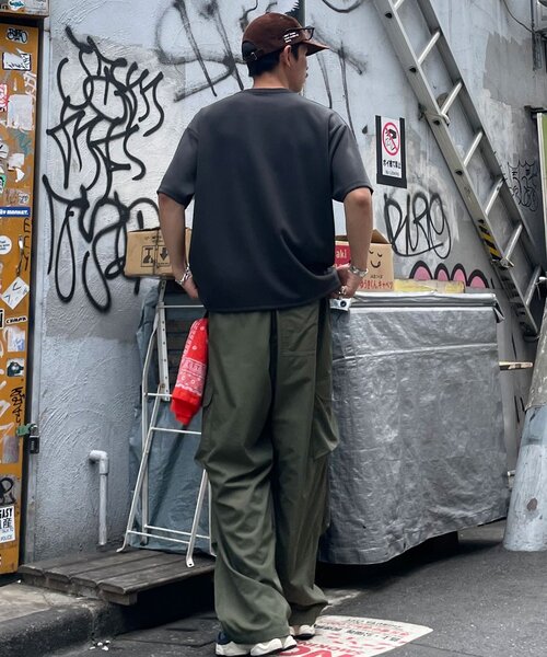 CIAOPANIC(チャオパニック)の「ナイロンタックカーゴパンツ(その他パンツ・メンズ・カーキ/ブラック・MEDIUM/LARGE)」の14枚目の写真