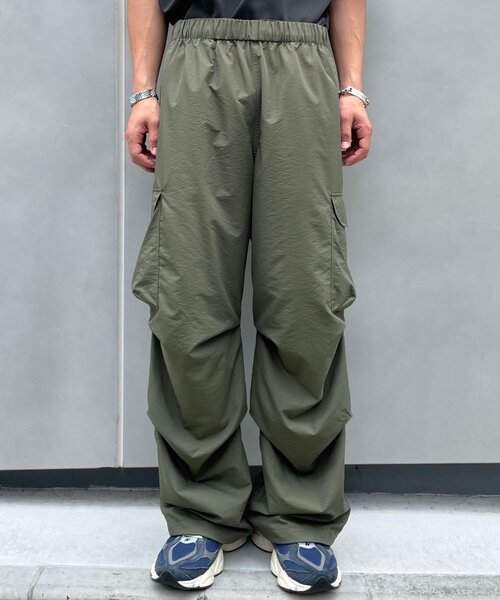CIAOPANIC(チャオパニック)の「ナイロンタックカーゴパンツ(その他パンツ・メンズ・カーキ/ブラック・MEDIUM/LARGE)」の15枚目の写真