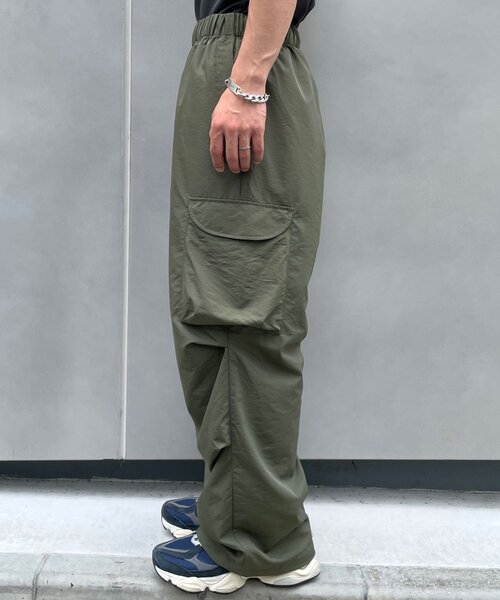 CIAOPANIC(チャオパニック)の「ナイロンタックカーゴパンツ(その他パンツ・メンズ・カーキ/ブラック・MEDIUM/LARGE)」の16枚目の写真