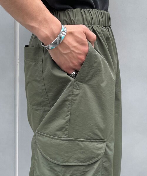 CIAOPANIC(チャオパニック)の「ナイロンタックカーゴパンツ(その他パンツ・メンズ・カーキ/ブラック・MEDIUM/LARGE)」の18枚目の写真