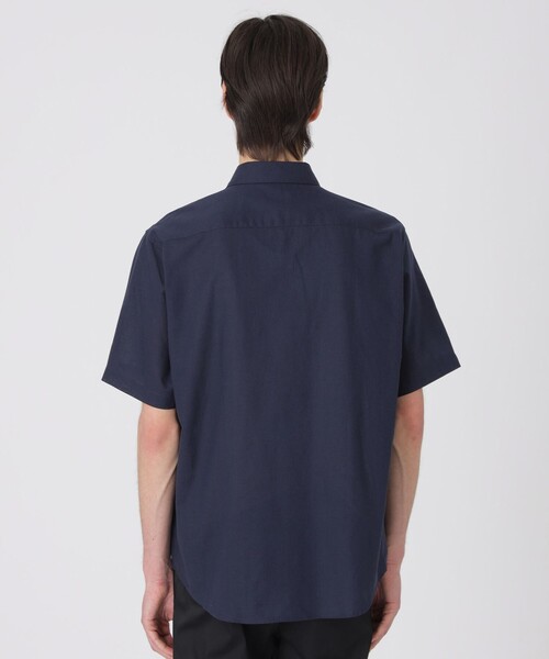 BLACK LABEL CRESTBRIDGE(ブラックレーベル・クレストブリッジ)の「コーギーワッペンハーフスリーブシャツ(シャツ/ブラウス・メンズ・オフホワイト/ブルー/ネイビー・XL/M/L/S)」の18枚目の写真