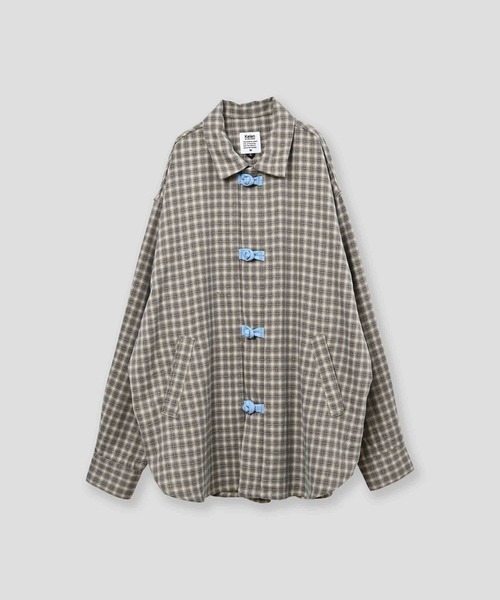 Kelen(ケレン)の「「KELEN MENS / ケレン メンズ」BRETON(シャツ/ブラウス・メンズ・ブラック/ブラウン/グレイッシュベージュ・42/38/40)」の3枚目の写真