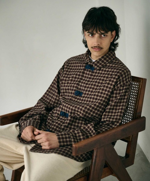 Kelen(ケレン)の「「KELEN MENS / ケレン メンズ」BRETON(シャツ/ブラウス・メンズ・ブラック/ブラウン/グレイッシュベージュ・42/38/40)」の21枚目の写真