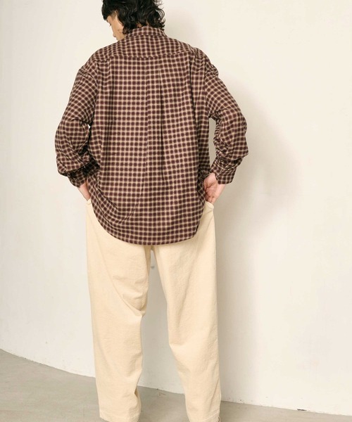 Kelen(ケレン)の「「KELEN MENS / ケレン メンズ」BRETON(シャツ/ブラウス・メンズ・ブラック/ブラウン/グレイッシュベージュ・42/38/40)」の8枚目の写真