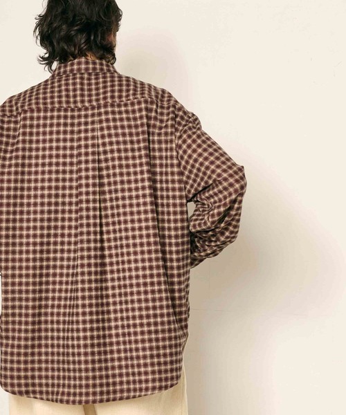 Kelen(ケレン)の「「KELEN MENS / ケレン メンズ」BRETON(シャツ/ブラウス・メンズ・ブラック/ブラウン/グレイッシュベージュ・42/38/40)」の9枚目の写真